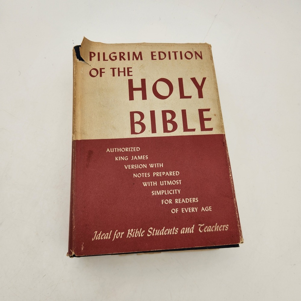 1952 Pilgrim Edition Holy Bible Oxford University Press KJV Annotated Hardcover‎